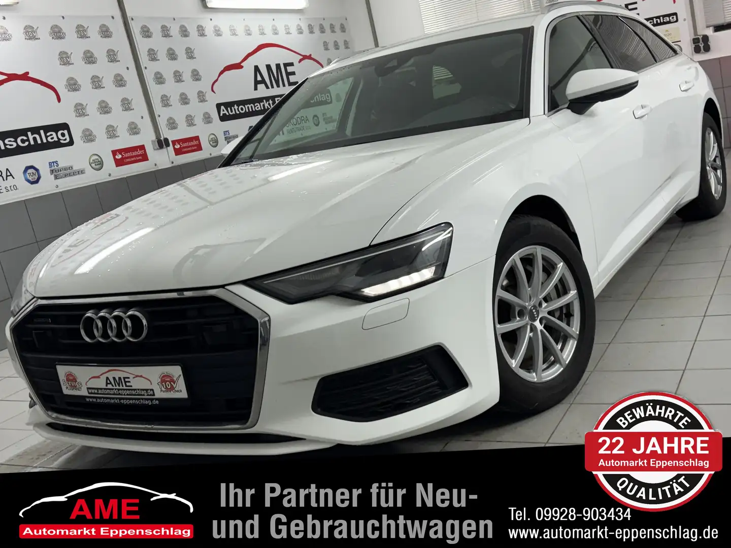 Audi A6 Avant 50 TDI quattro *Kamera|ACC|Memory|MMI* Bianco - 1