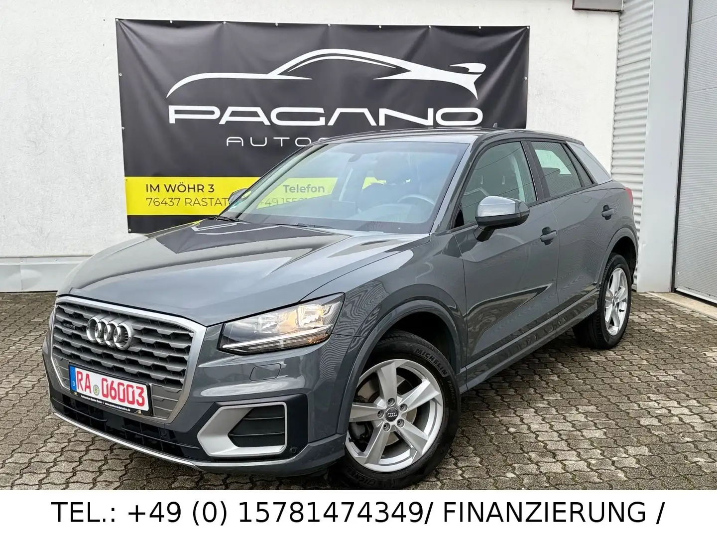 Audi Q2 quattro sport /NAVI/PDC/1HAND/S-TRONIC/SHZ/ Gris - 1