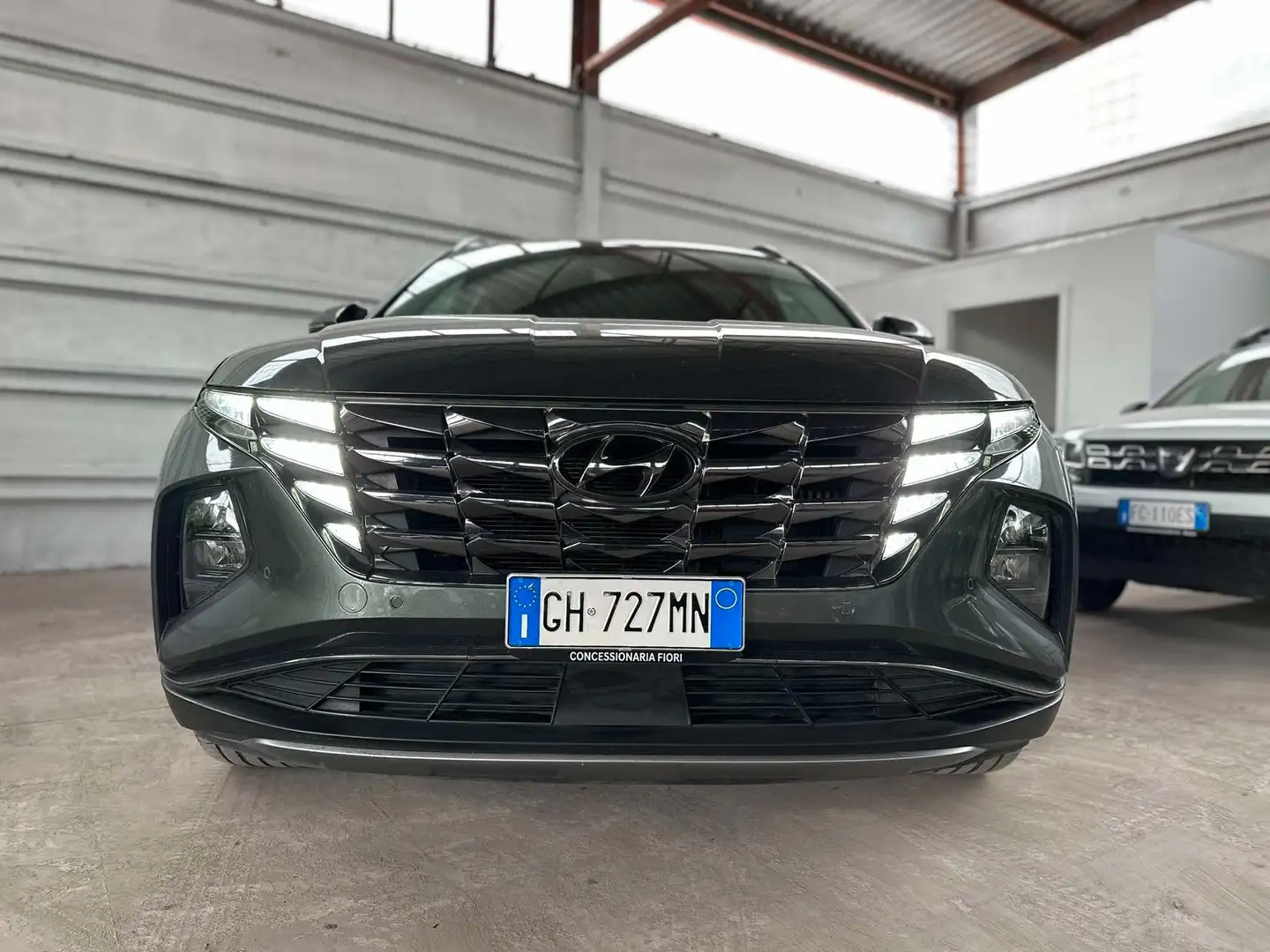 Hyundai TUCSON Tucson 1.6 hev Exellence 2wd auto Grigio - 2