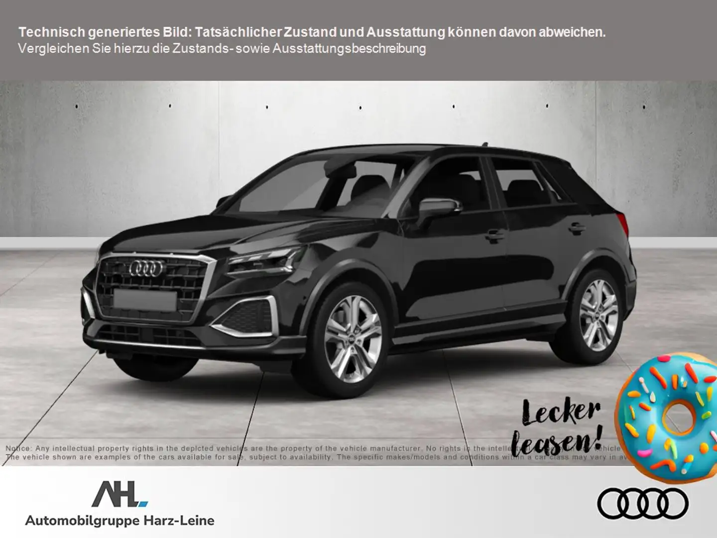 Audi Q2 S line 35 TFSI 110(150) kW(PS) S 35 TFSI S line Schwarz - 1