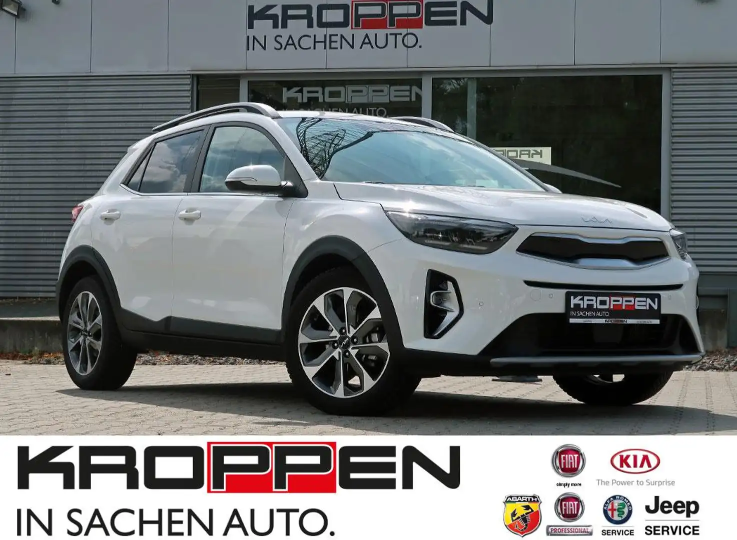 Kia Stonic 1.0 TGDI Spirit Navi LED Ganzjahresreifen Weiß - 2