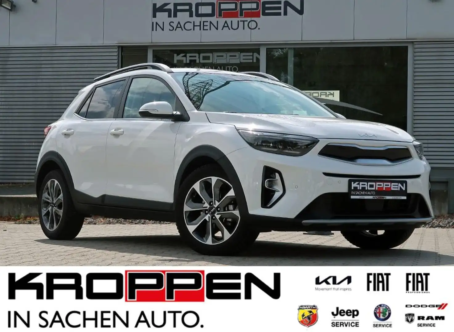 Kia Stonic 1.0 TGDI Spirit Navi LED Ganzjahresreifen Weiß - 1