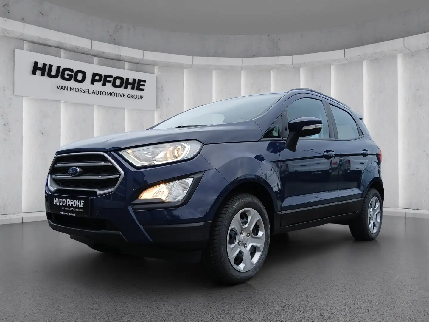 Ford EcoSport Cool & Connect NAV | AHK | PDC | WINTER-PAKET Bleu - 1
