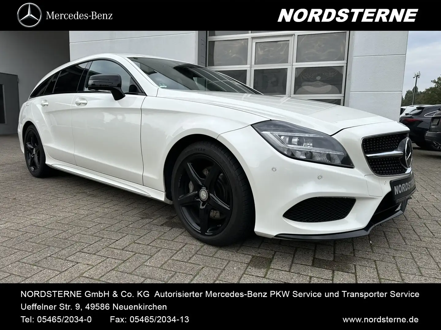 Mercedes-Benz CLS 350 CLS 350 d 4MATIC SB AMG Night Distronic 360 Grad Weiß - 1