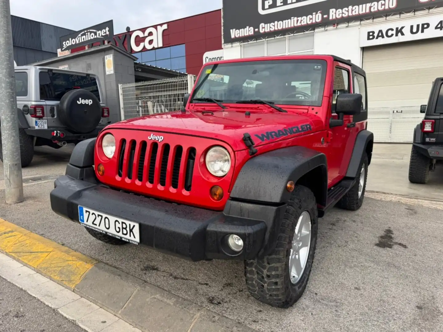 Jeep Wrangler 2.8CRD Sahara Rouge - 1