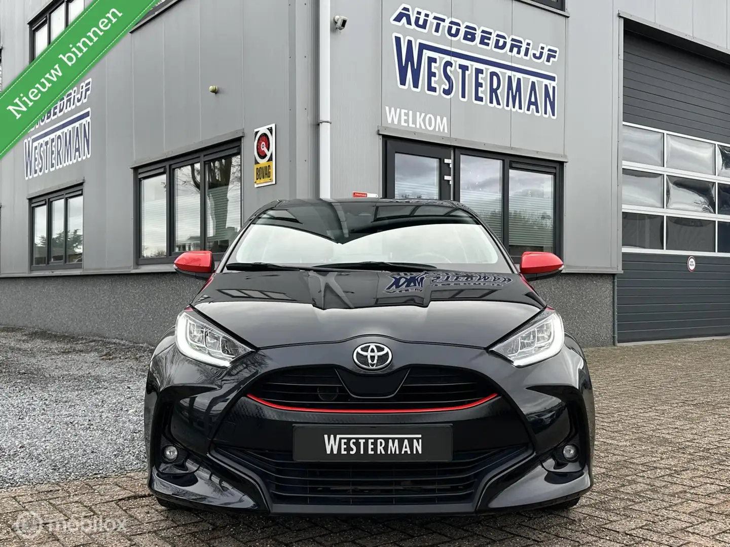 Toyota Yaris 1.5 VVT-i Business Plus Acc Airco Navi Led Carplay Schwarz - 2