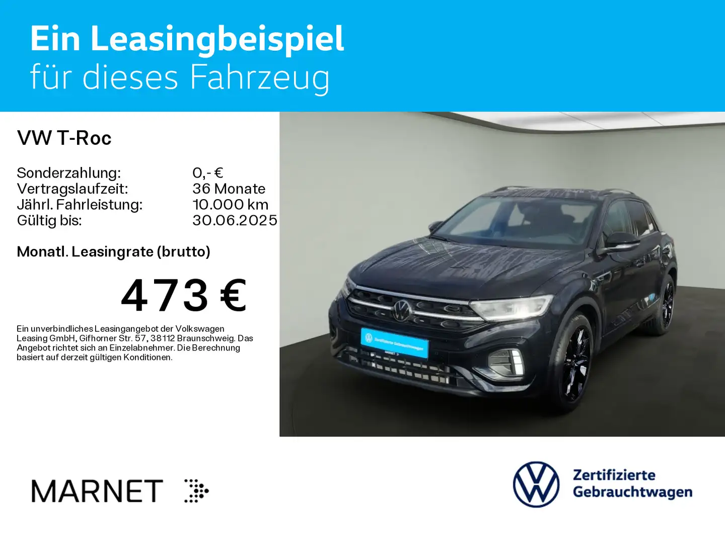 Volkswagen T-Roc 2.0 TSI R-Line Black Style 4M DSG *Pano* Negro - 2