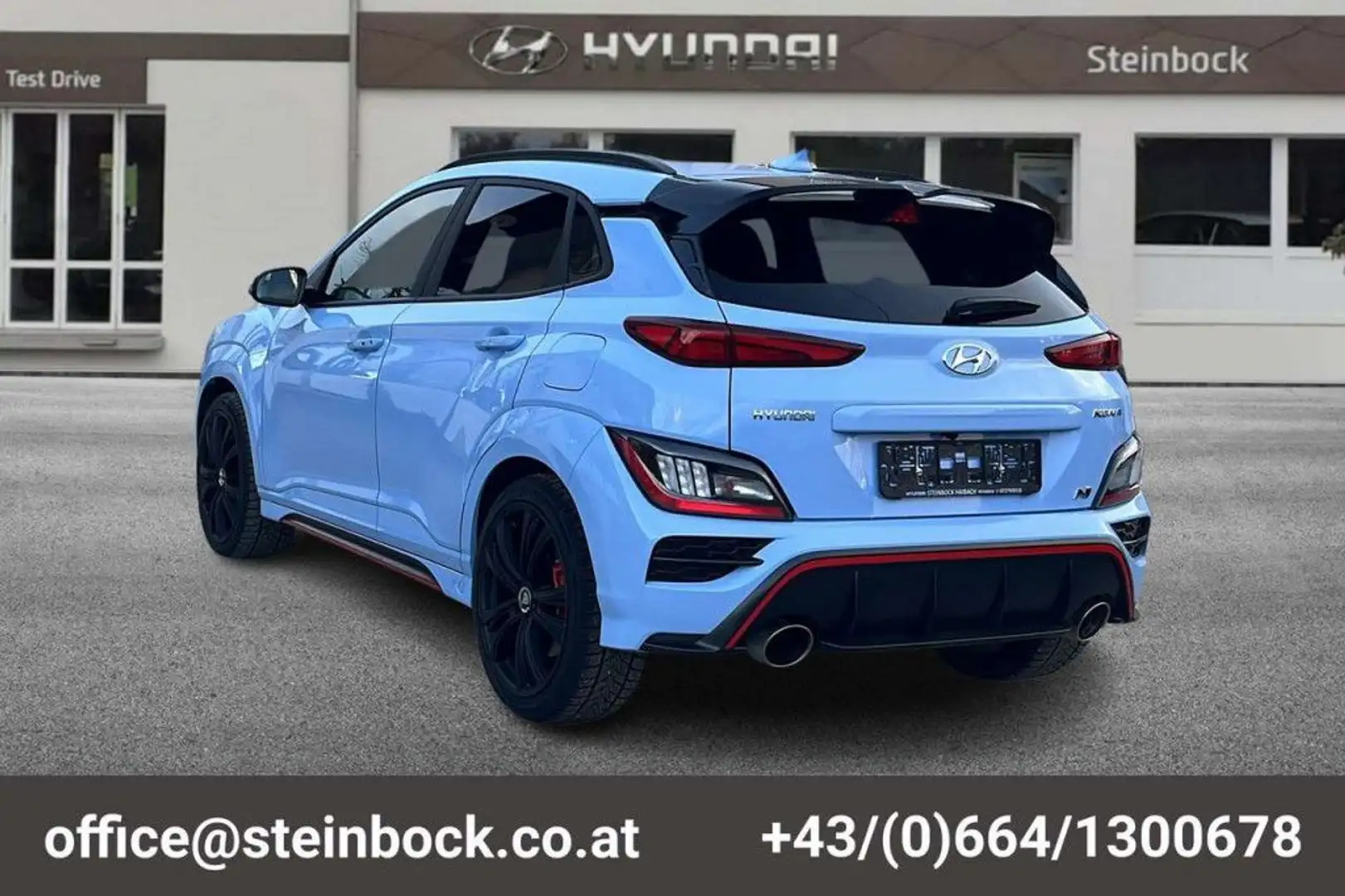 Hyundai KONA 2,0 T-GDI 2WD N DCT Blau - 2