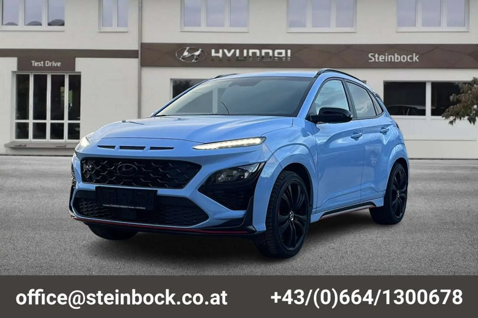 Hyundai KONA 2,0 T-GDI 2WD N DCT Blau - 1