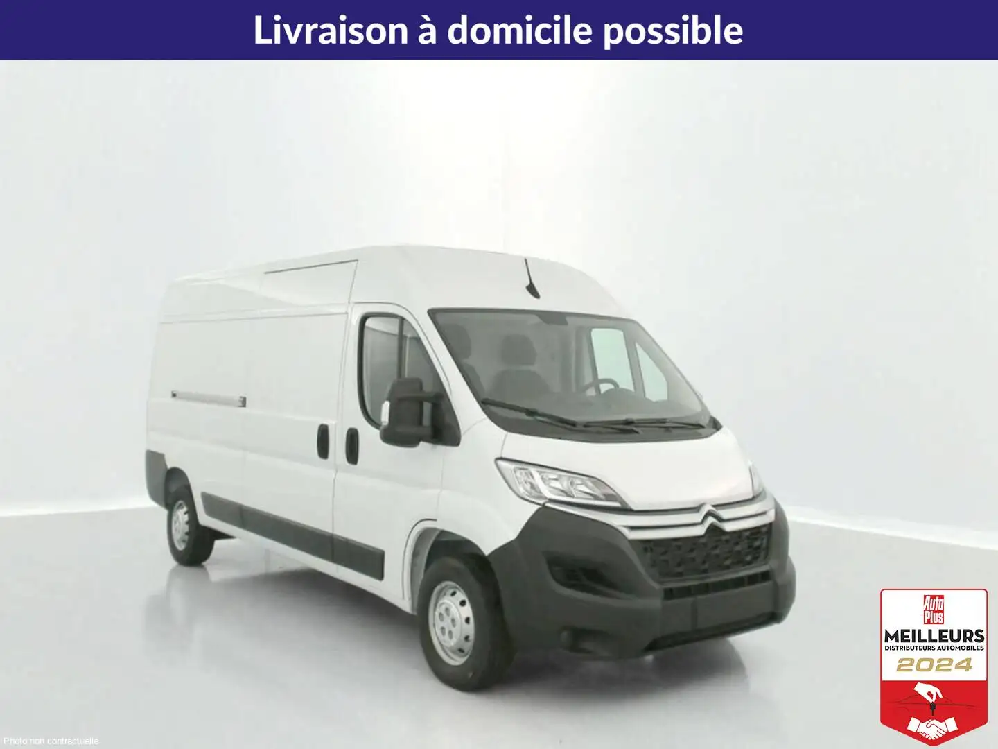 Citroen Jumper JUMPER Jumper L3H2 35 2.2 BlueHDi 140ch Club Blanc - 2