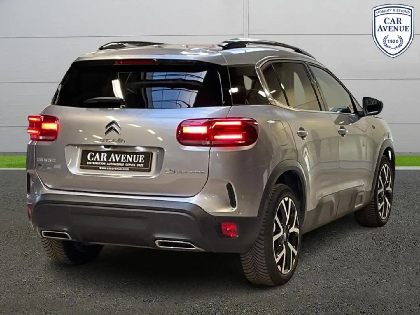 Citroen C5 Aircross Hybrid rechargeable 225ch Shine ë-EAT8 Gris - 2