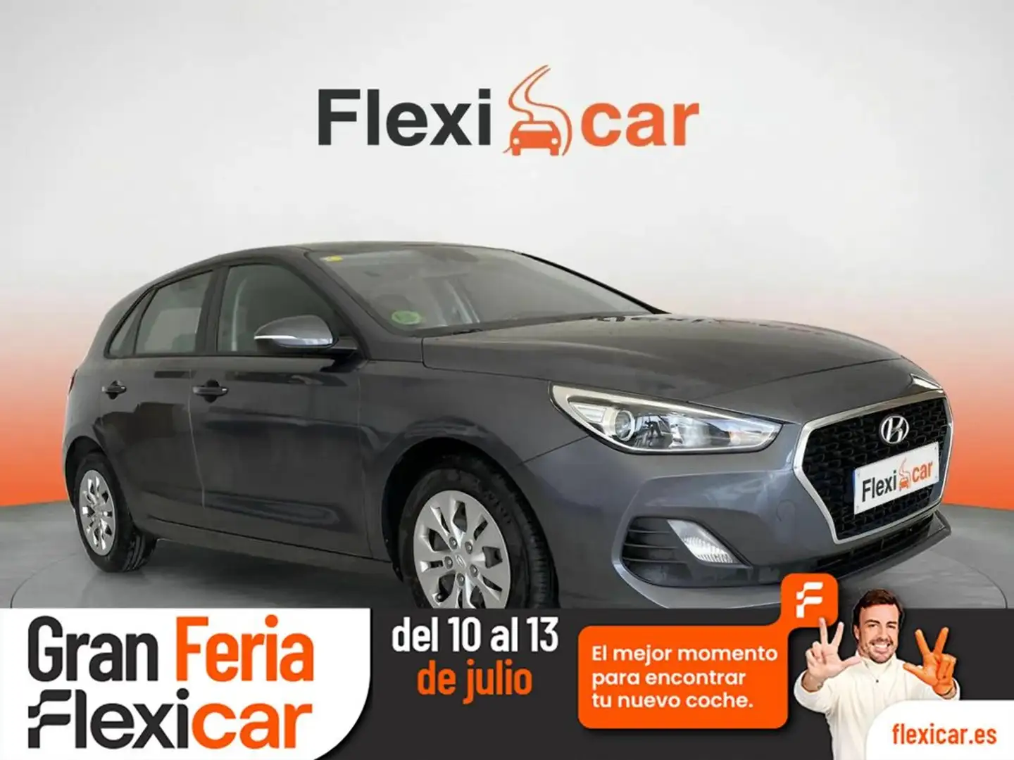 Hyundai i30 1.6CRDi Klass 116 Gris - 1