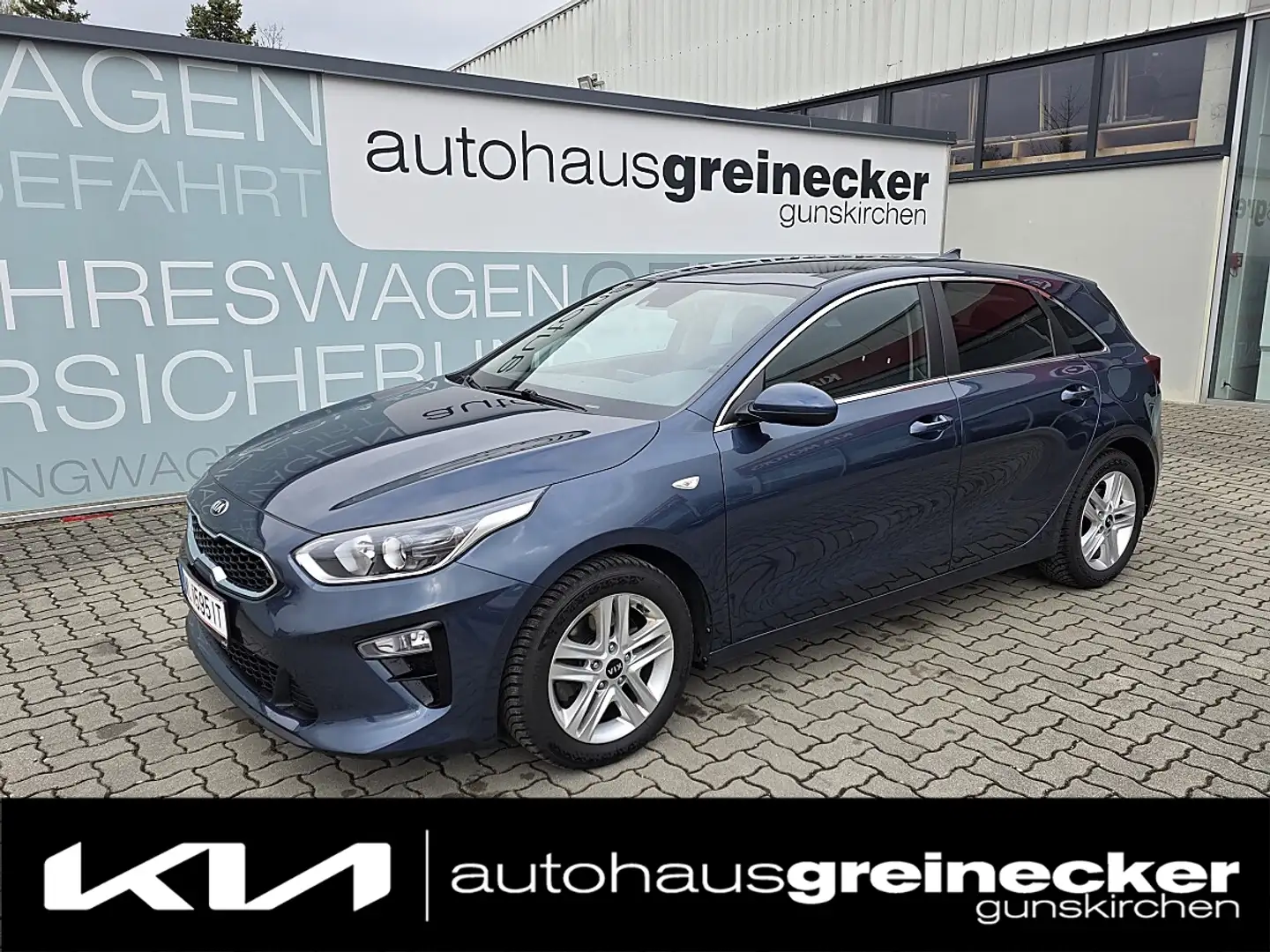 Kia Ceed / cee'd ceed 1,0 T-GDI GPF Silber Blau - 1
