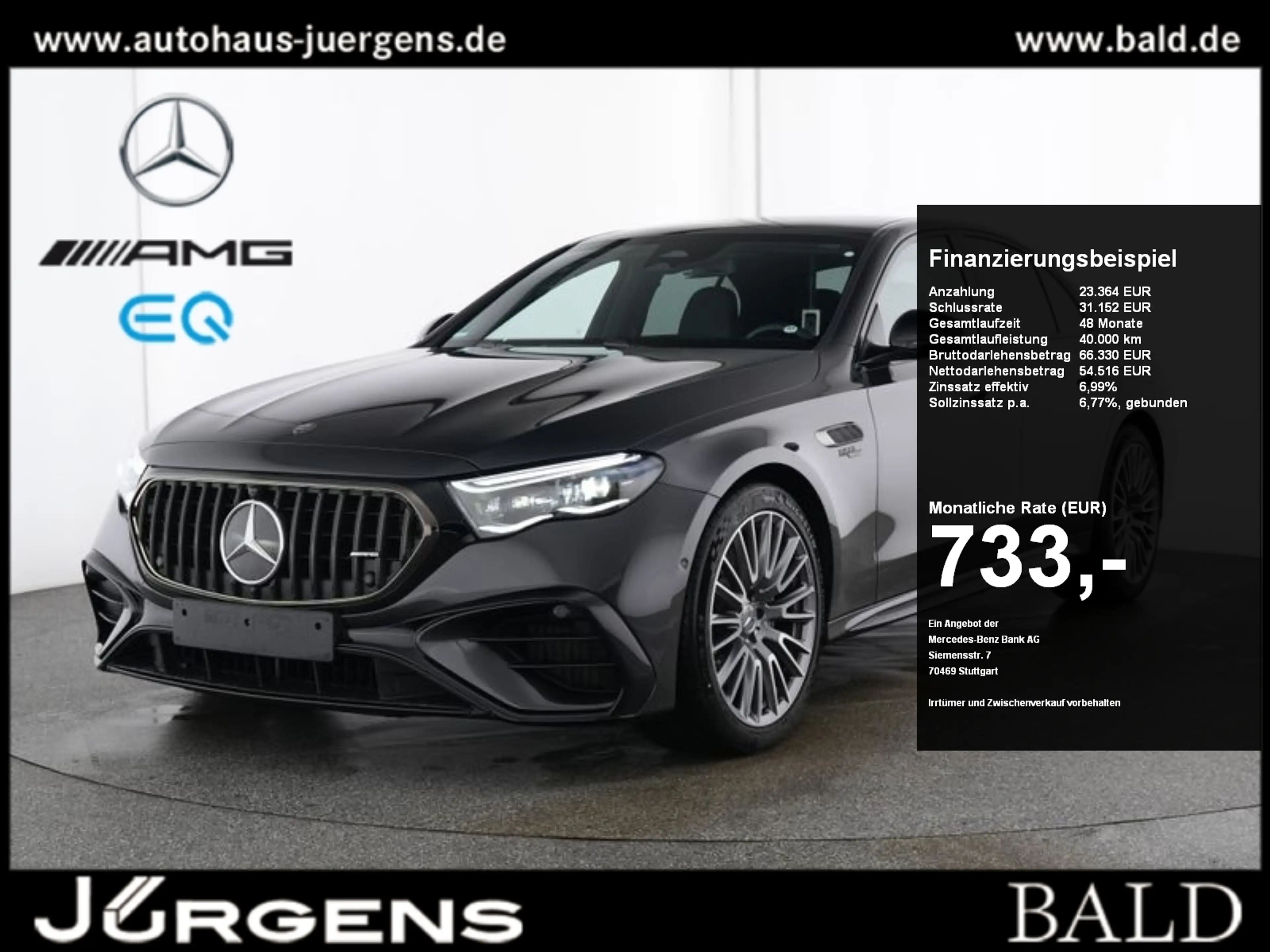 Mercedes-Benz E 53 AMG HYBRID 4M+ Premium/Pano/Night/Memo/20'