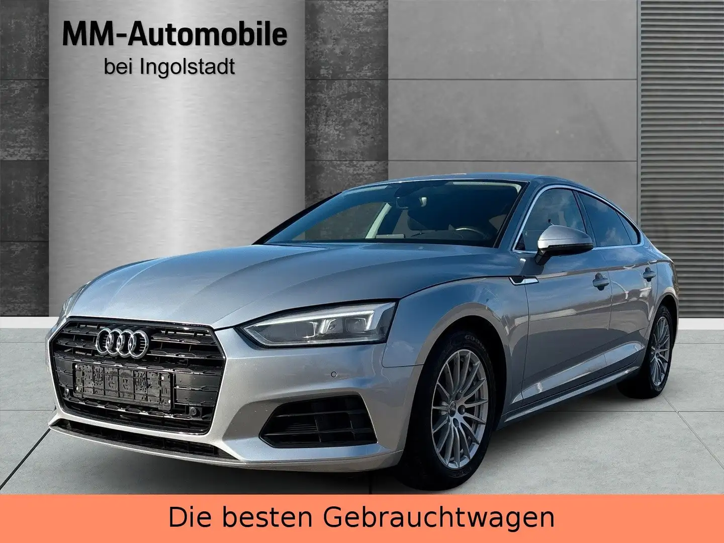 Audi A5 Sportback 35 TFSI -TÜV+TNEU-WENIG KM-TOP AUTO Silber - 1