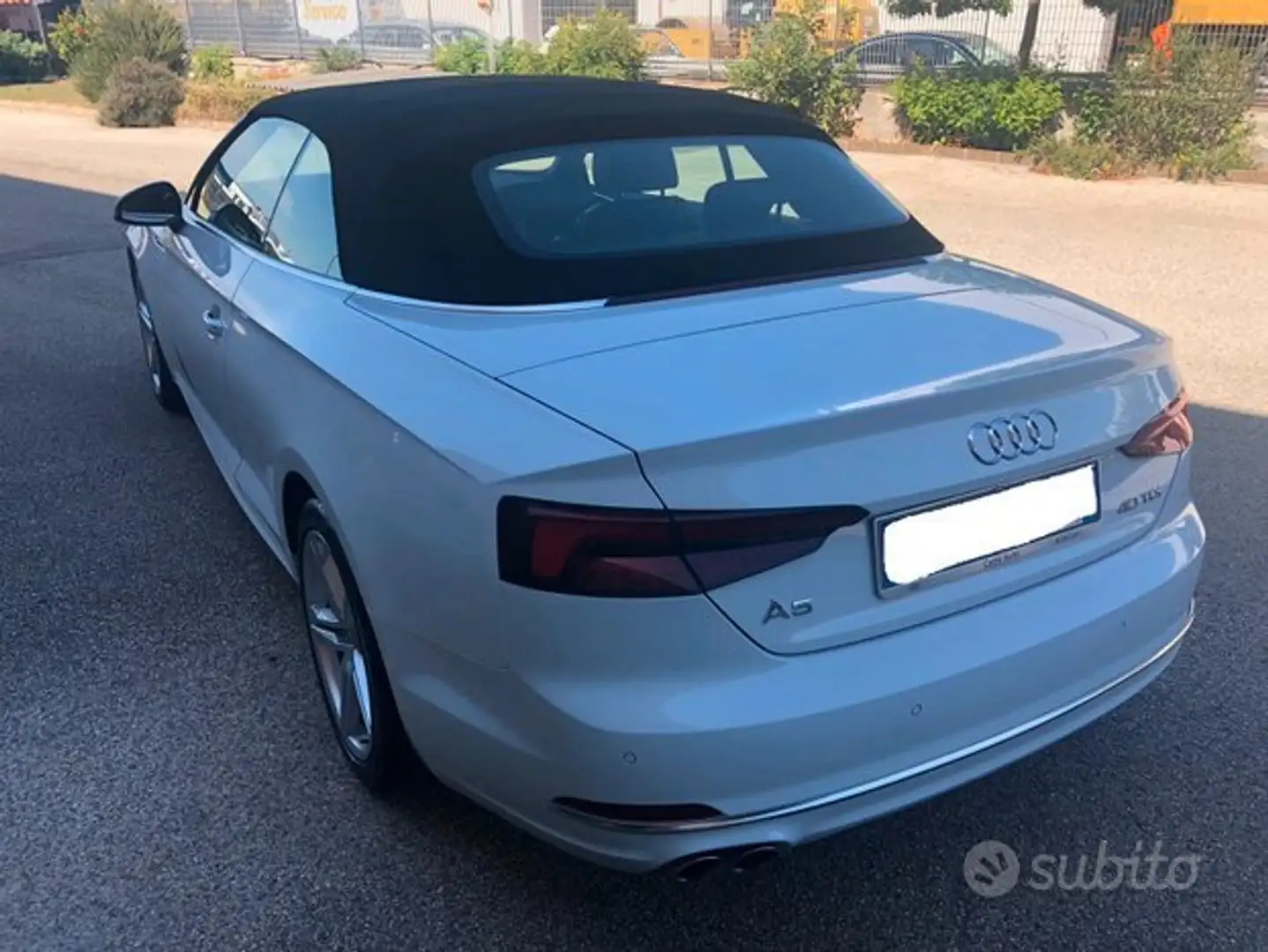 Audi A5 A5 II  Cabrio 40 2.0 tdi Business 190cv s-tronic Bianco - 2