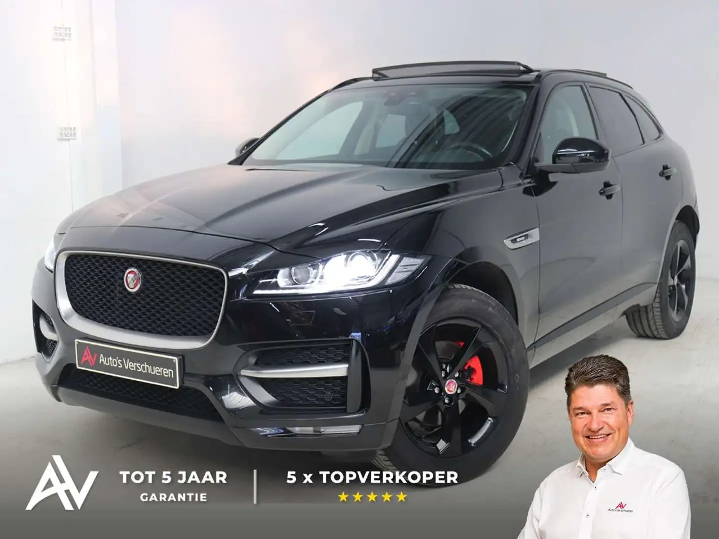 Jaguar F-Pace 25t R-Sport AWD Noir - 1