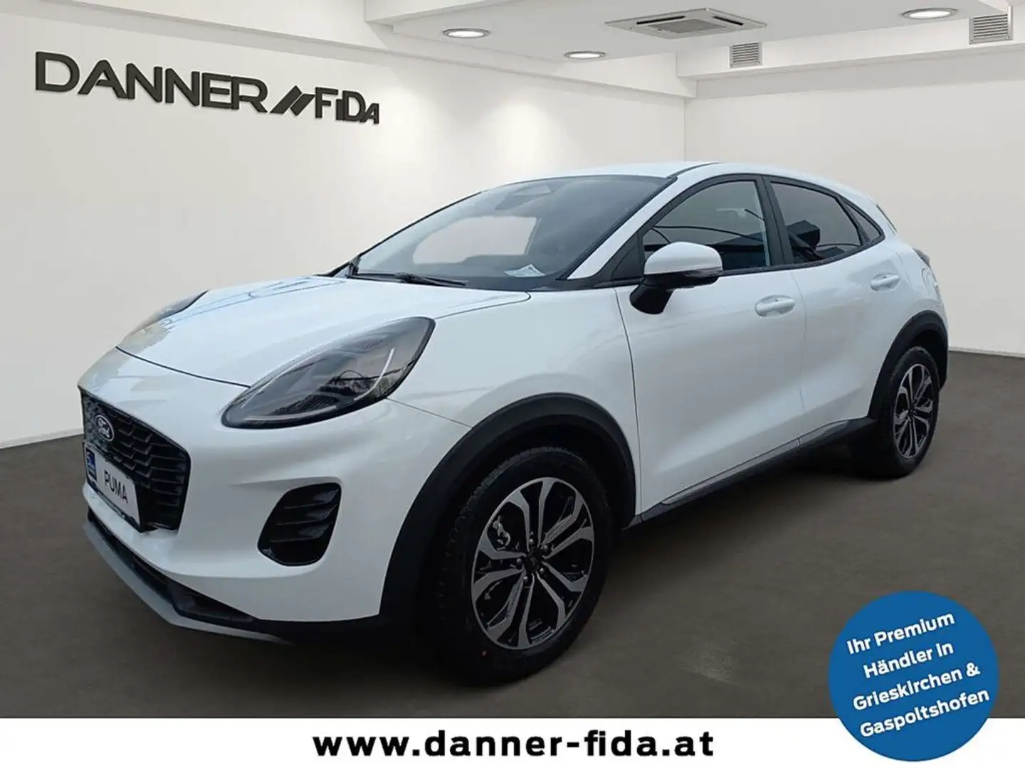 Ford Puma TITANIUM 125 PS EcoBoost/Benzin Mild-Hybrid (SO... Weiß - 1
