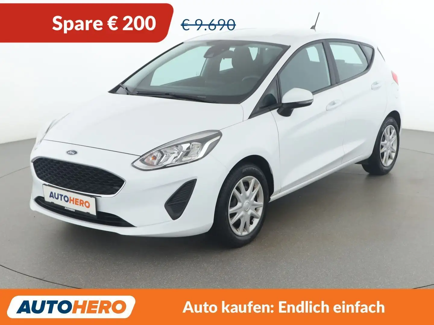 Ford Fiesta 1.1 Ti-VCT Trend Weiß - 1