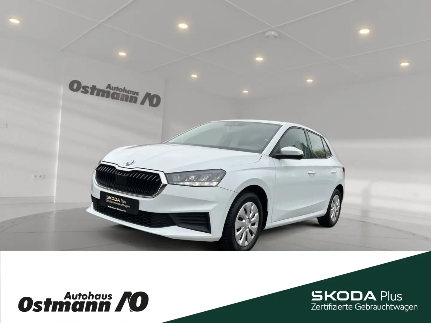 Skoda Fabia 59kw Start&Stop *SmartLink*LED*PDC*KLIMA* Weiß - 1