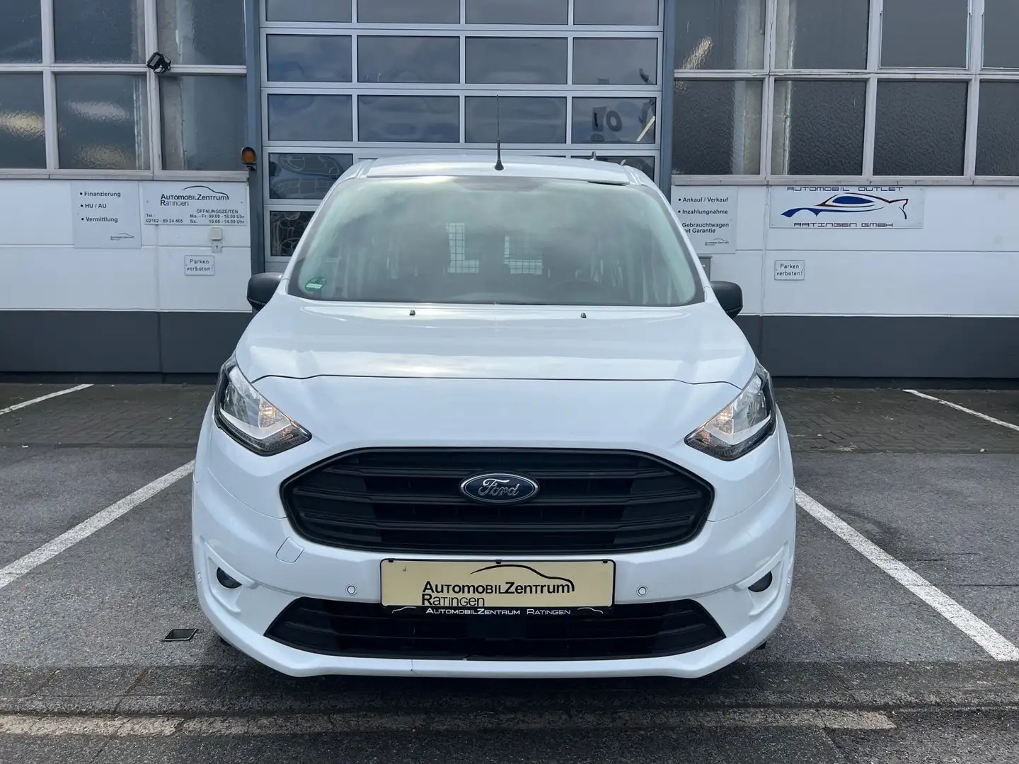 Ford Transit Connect 1.5 TDCI Kombi lang 1.HAND Weiß - 2