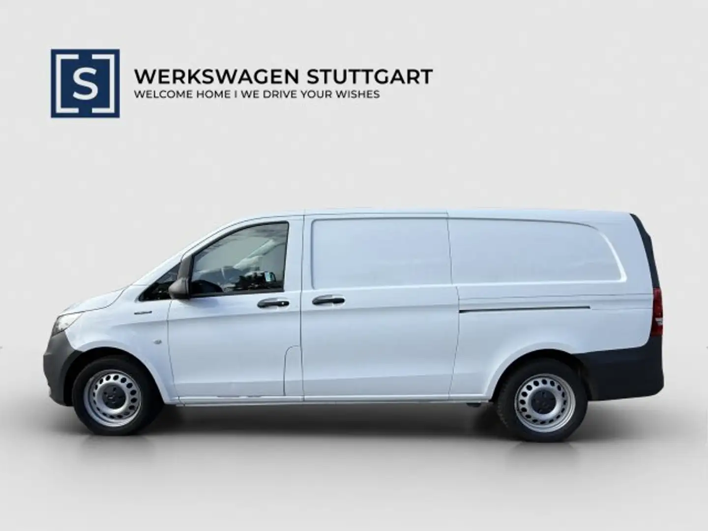 Mercedes-Benz eVito VITO 111 Kasten Extralang HECKTÜREN KAMERA Blanc - 2