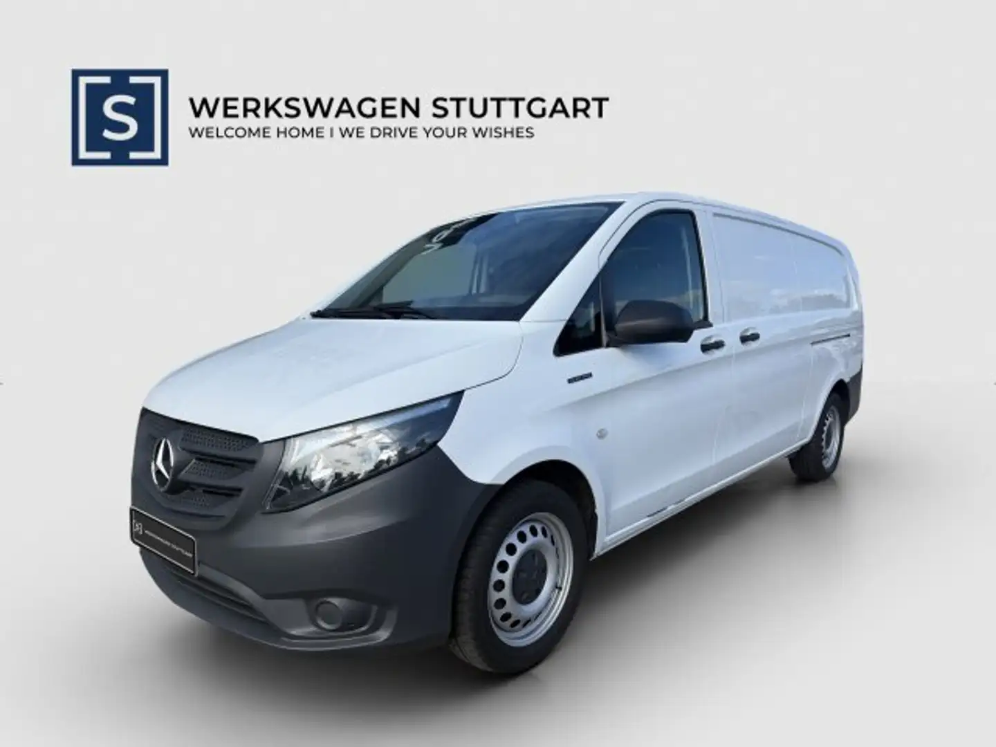 Mercedes-Benz eVito VITO 111 Kasten Extralang HECKTÜREN KAMERA Blanc - 1