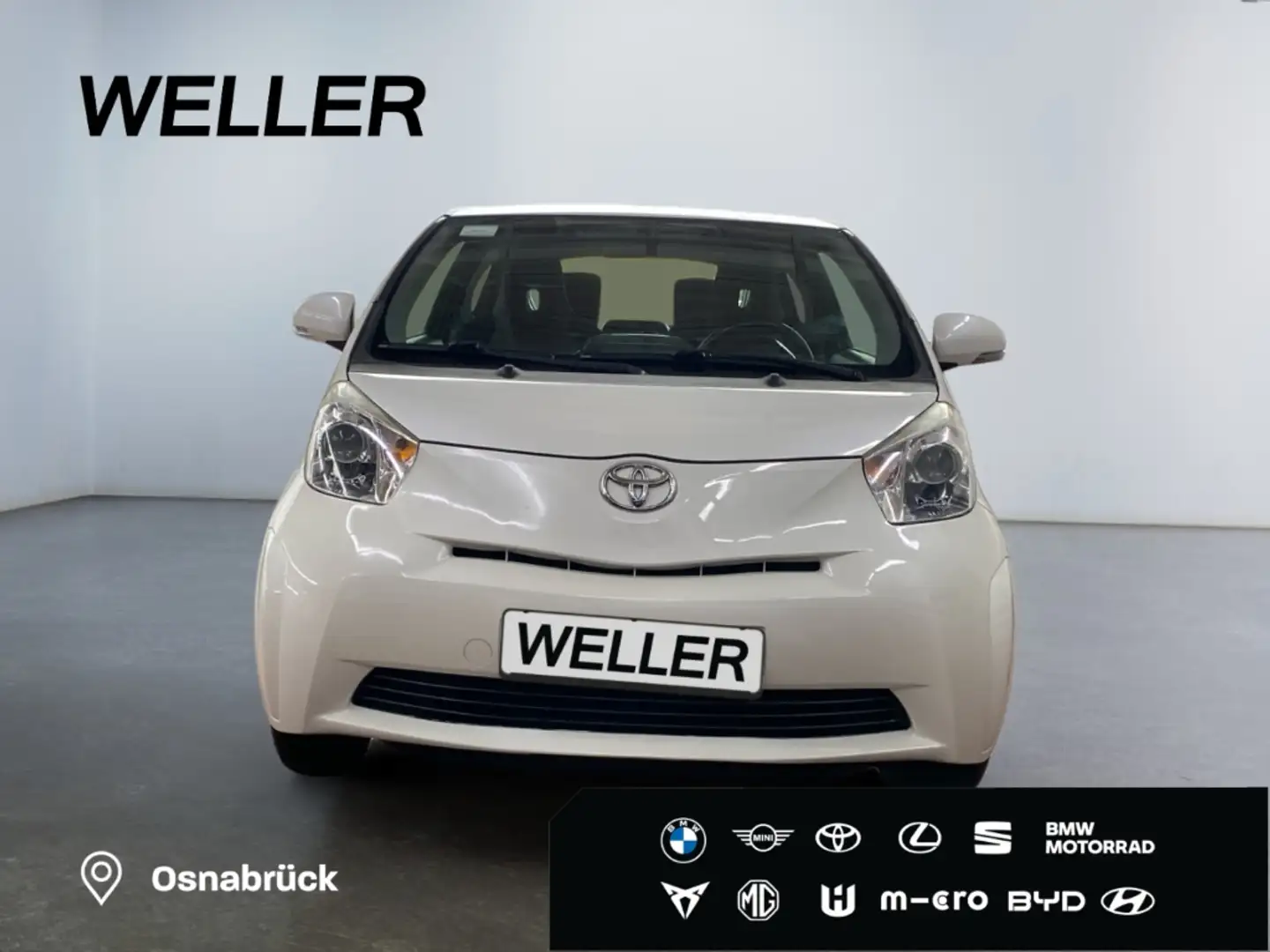 Toyota iQ 1.0 Multidrive*TOP Zustand*Servo*ZV*Klima*CD* Weiß - 2
