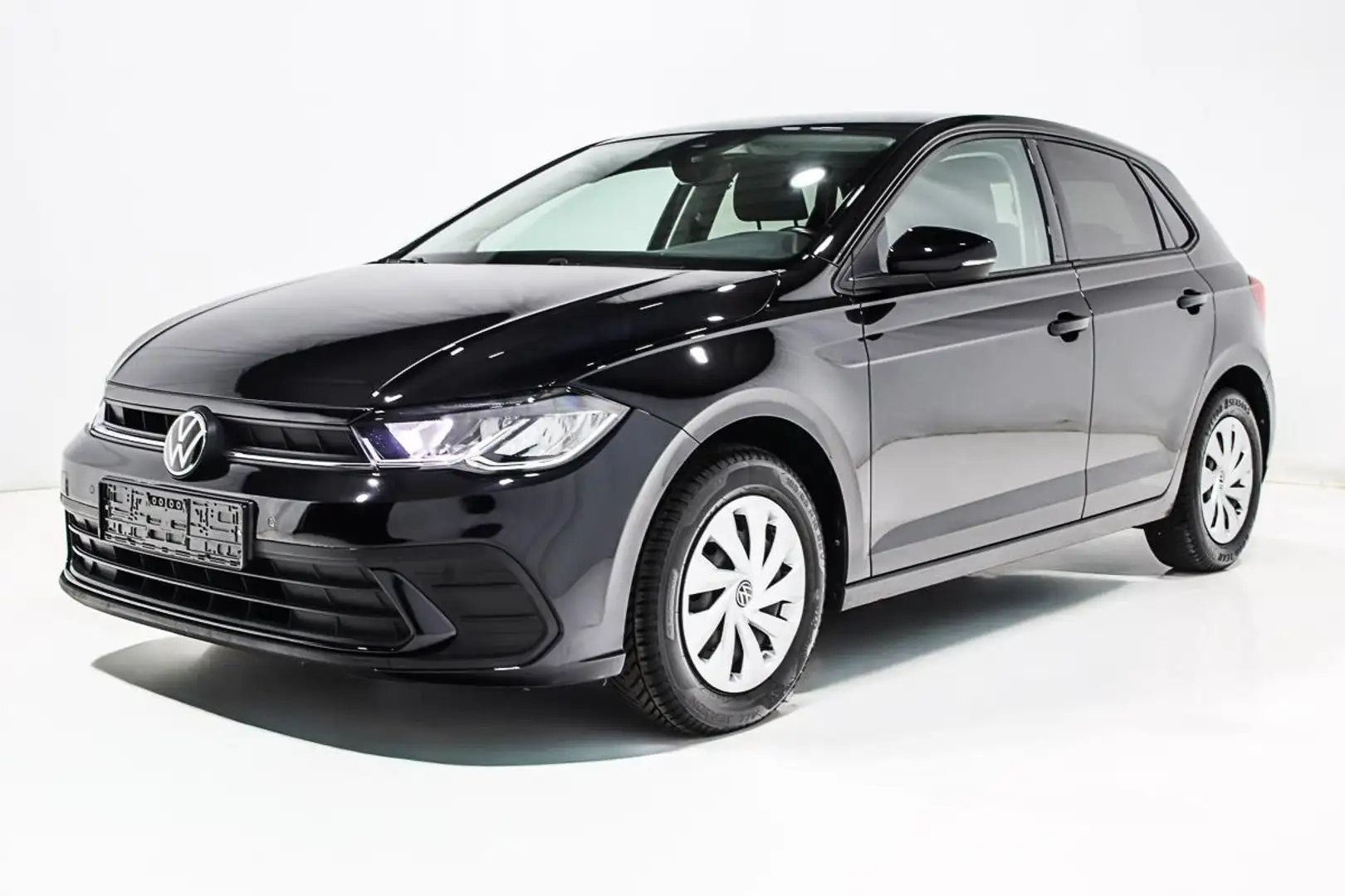 Volkswagen Polo 1.0 TSI 95 DSG LED GPS CARPLAY RADAR Zwart - 2