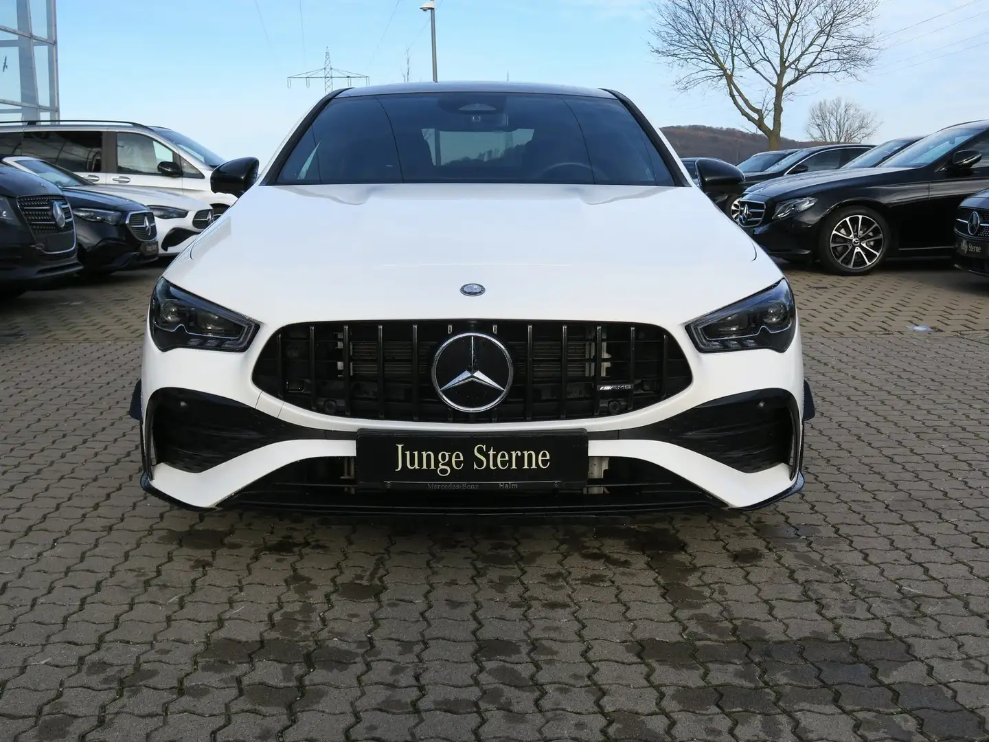 Mercedes-Benz CLA 35 AMG 4M PremiumPlus Aero-Pak Night Burmest Wit - 2