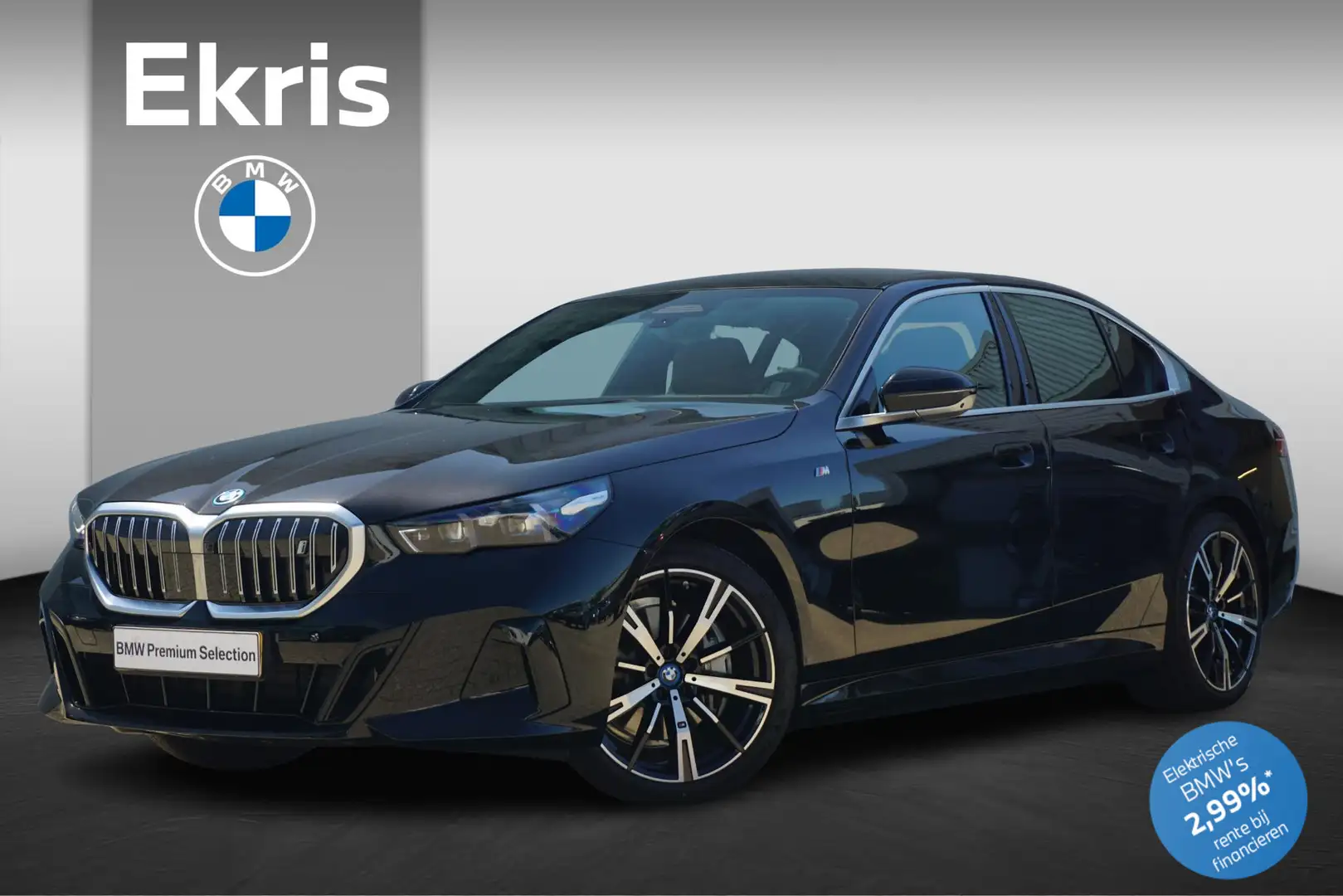 BMW i5 Sedan eDrive40 M Sportpakket 20'' / Panoramadak / Noir - 1