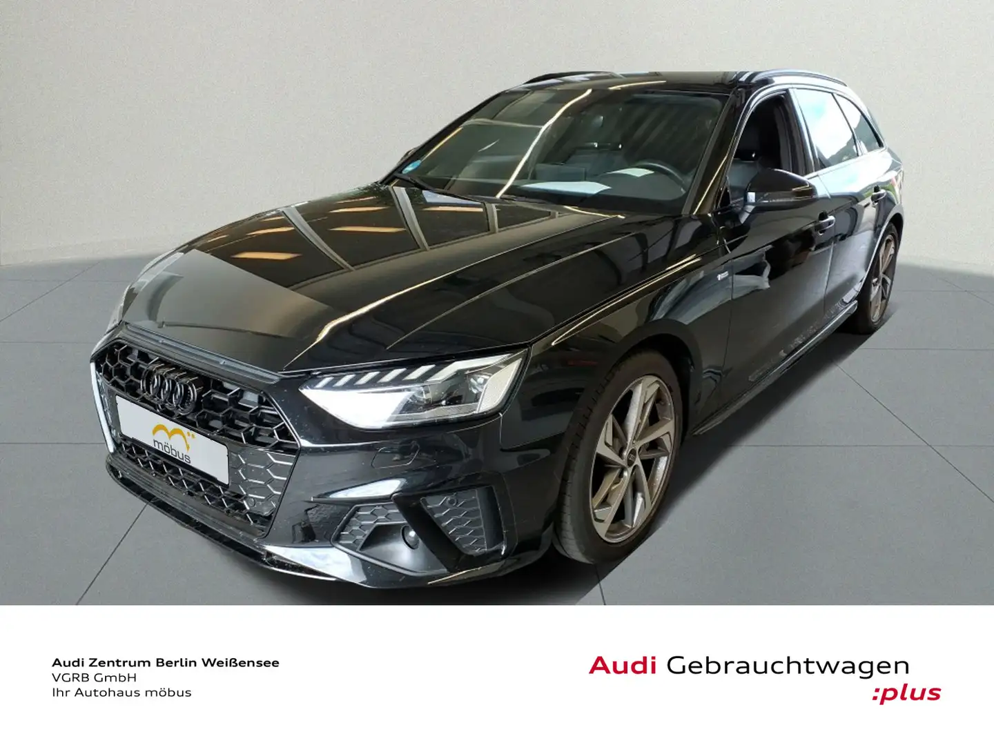 Audi A4 40 TDI S-TRO*S-LINE*MATRIX*RFK*NAVI*SHZ Noir - 2