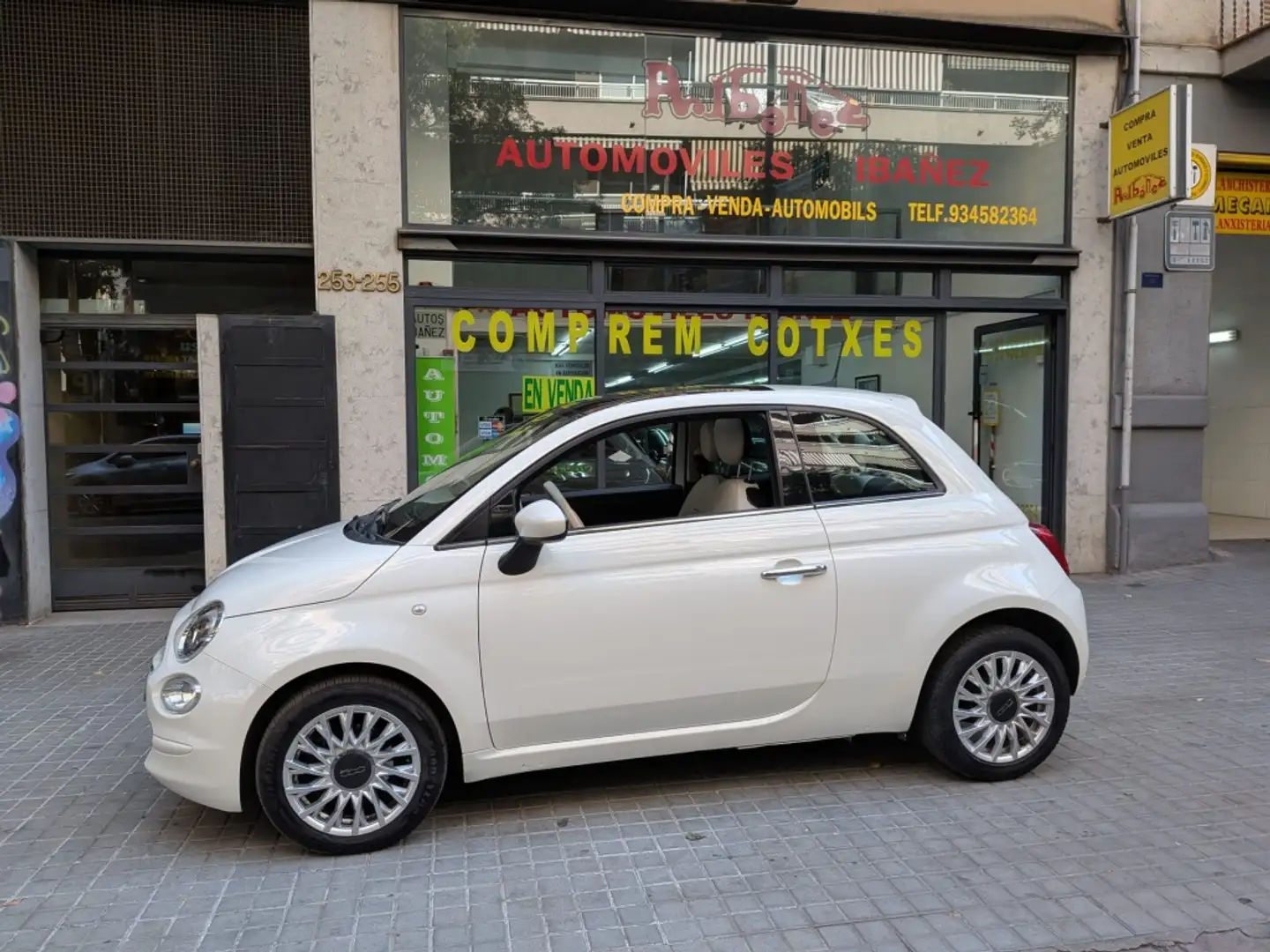 Fiat 500 1.2 Lounge Blanco - 1