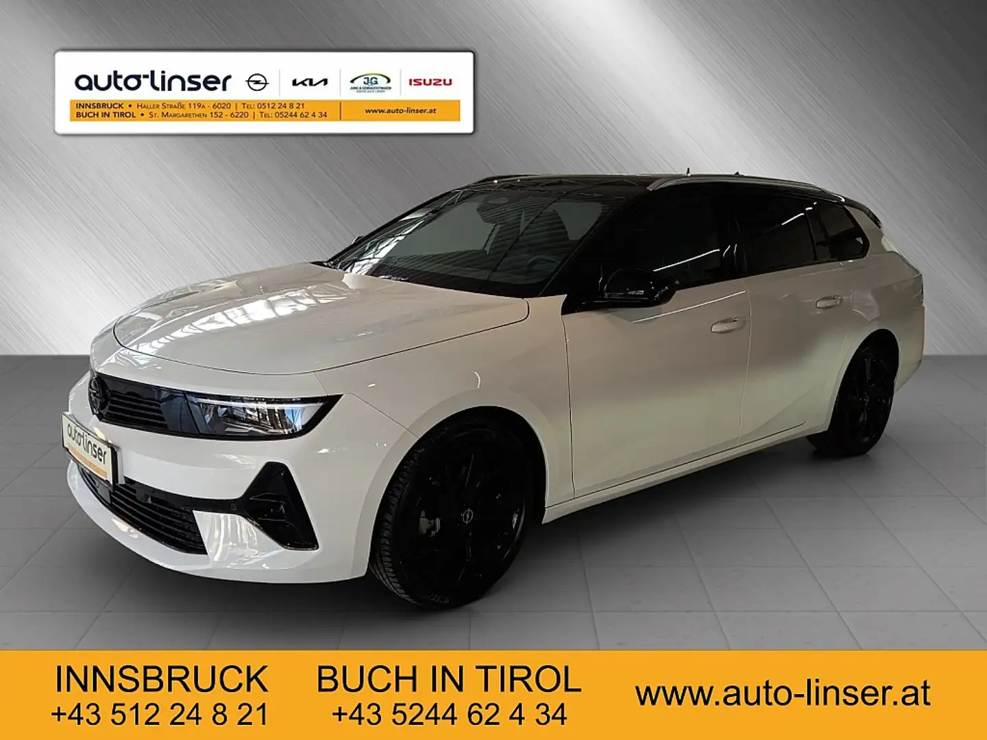 Opel Astra ST 1,5 CDTI GS Aut. Blanc - 1