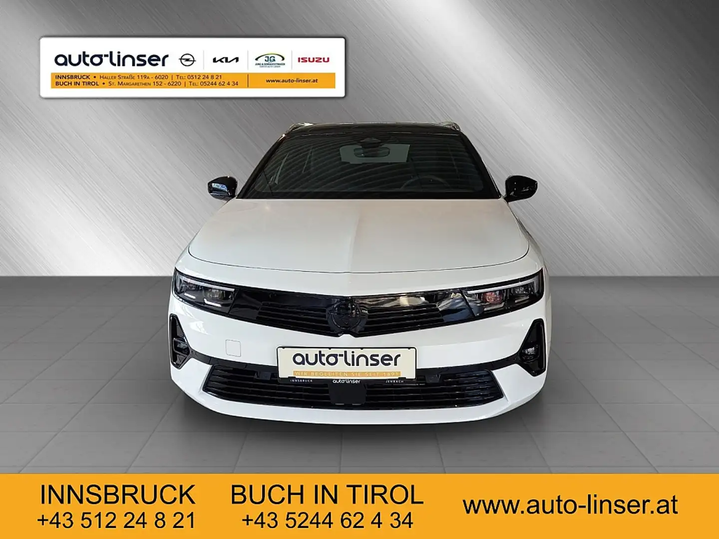 Opel Astra ST 1,5 CDTI GS Aut. Blanc - 2
