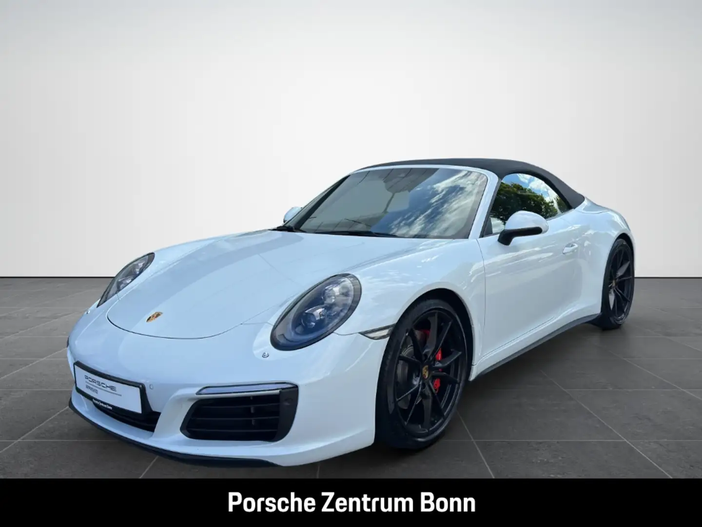 Porsche 991 911 Carrera 4S Cabrio HA-Lenkung Sportabgas Blanc - 1