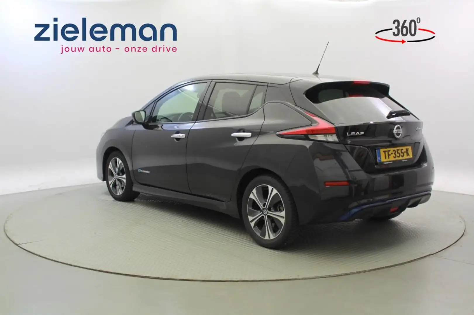 Nissan Leaf Visia 40 Kwh - 360 Camera, Carplay, Leer, SOH 95% Black - 2