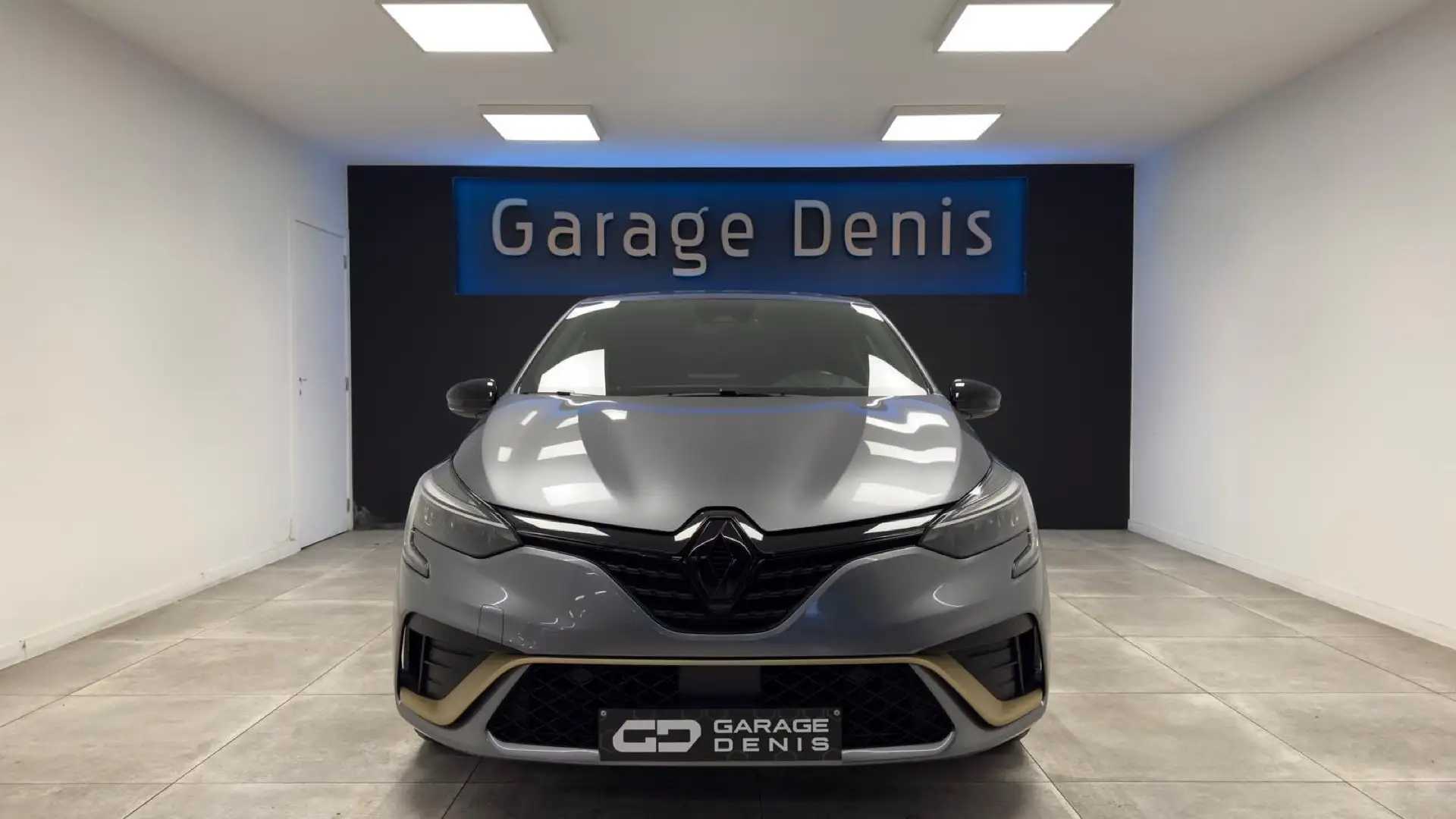 Renault Clio 1.6i E-TECH Hybrid *GPS+CAMERA*LED*CUIR*GARANTIE Grijs - 2