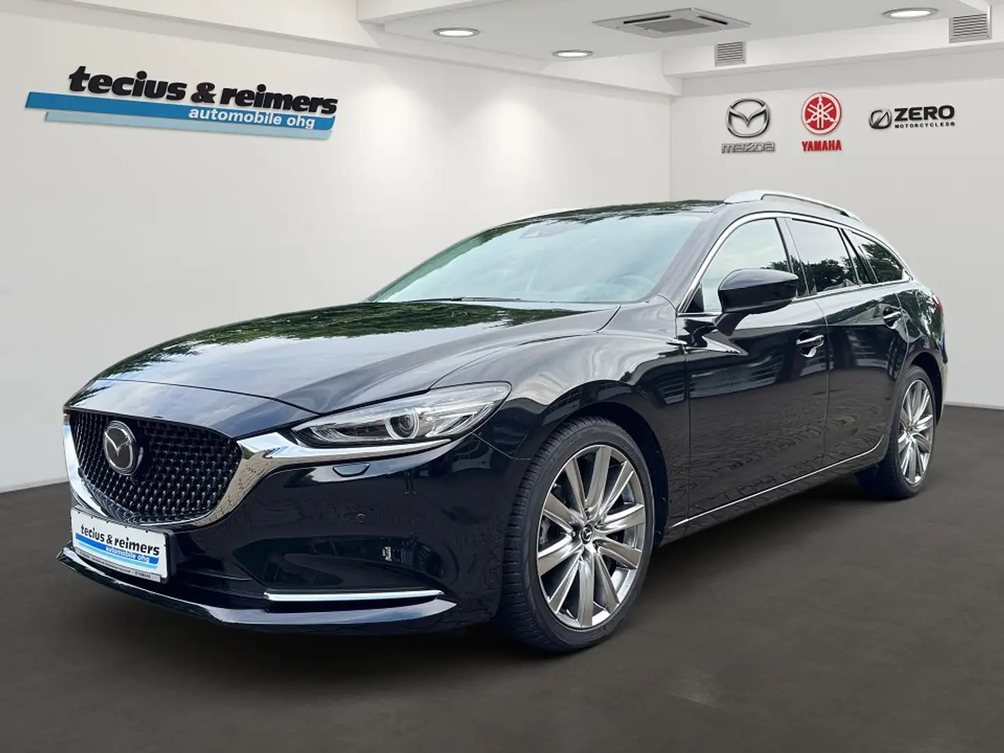 Mazda 6 Kombi SKYACTIV-G 165 AT Exclusive-L. Leder Noir - 1