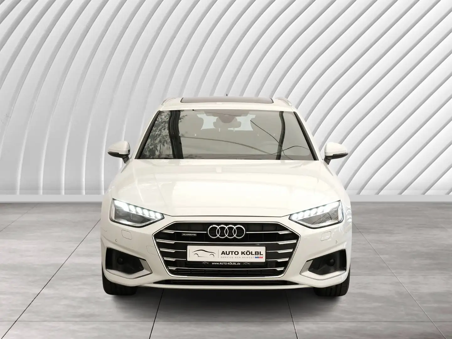 Audi A4 Avant 50 TDI quattro advanced PANO ACC AHK Weiß - 2