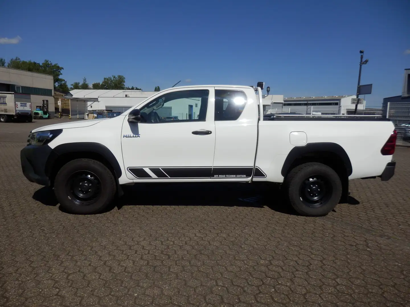 Toyota Hilux Extra Cab Duty 4x4, Cool Paket, NSW, AHK, MwSt. Bianco - 2