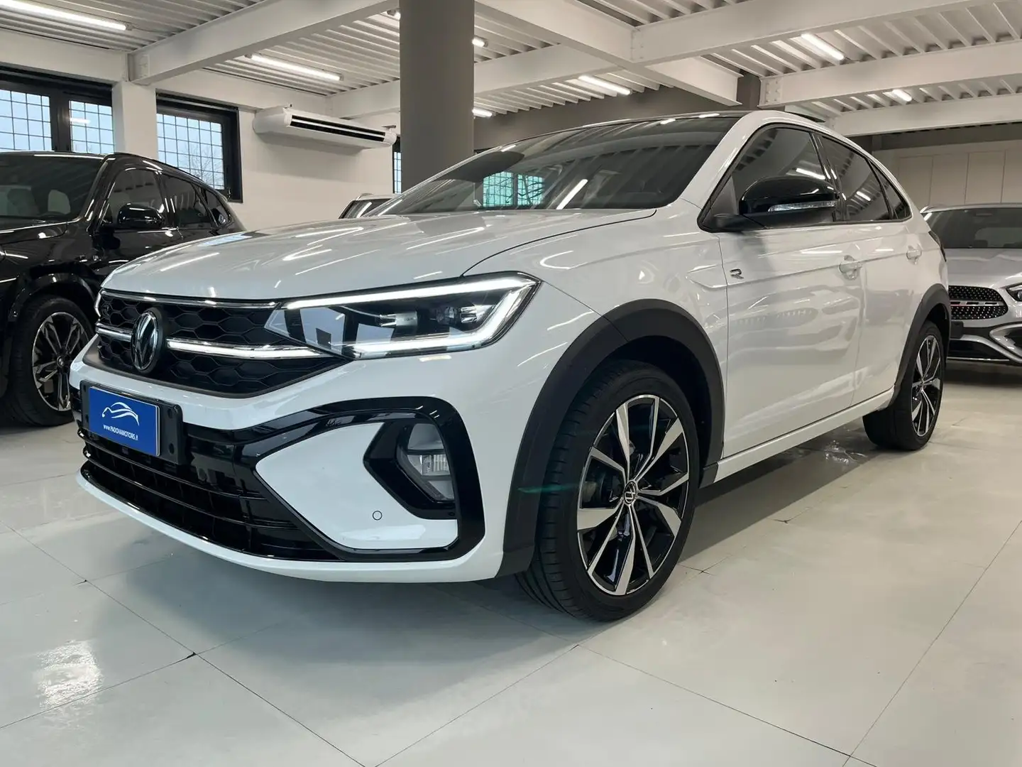 Volkswagen Taigo 1.0 TSI 115cv DSG R-Line Plus - IVA ESPOSTA Bianco - 2