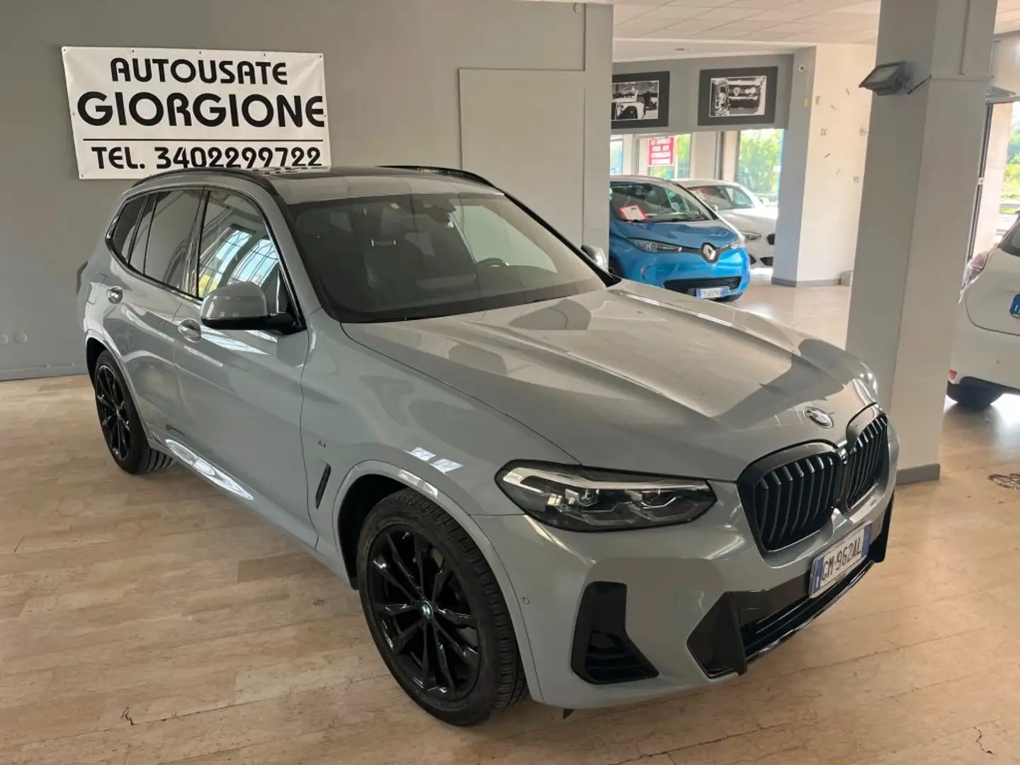 BMW X3 xdrive20d mhev 48V Msport auto Gris - 1