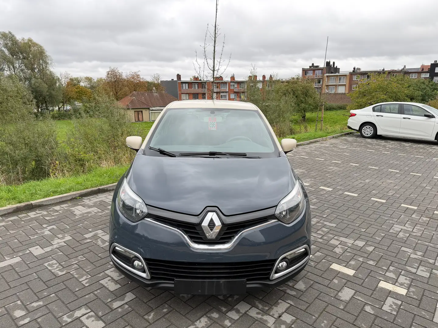 Renault Captur Captur 0.9 TCe GPS-AIRCO-JANTES + CARNET COMPLET ! Bleu - 2