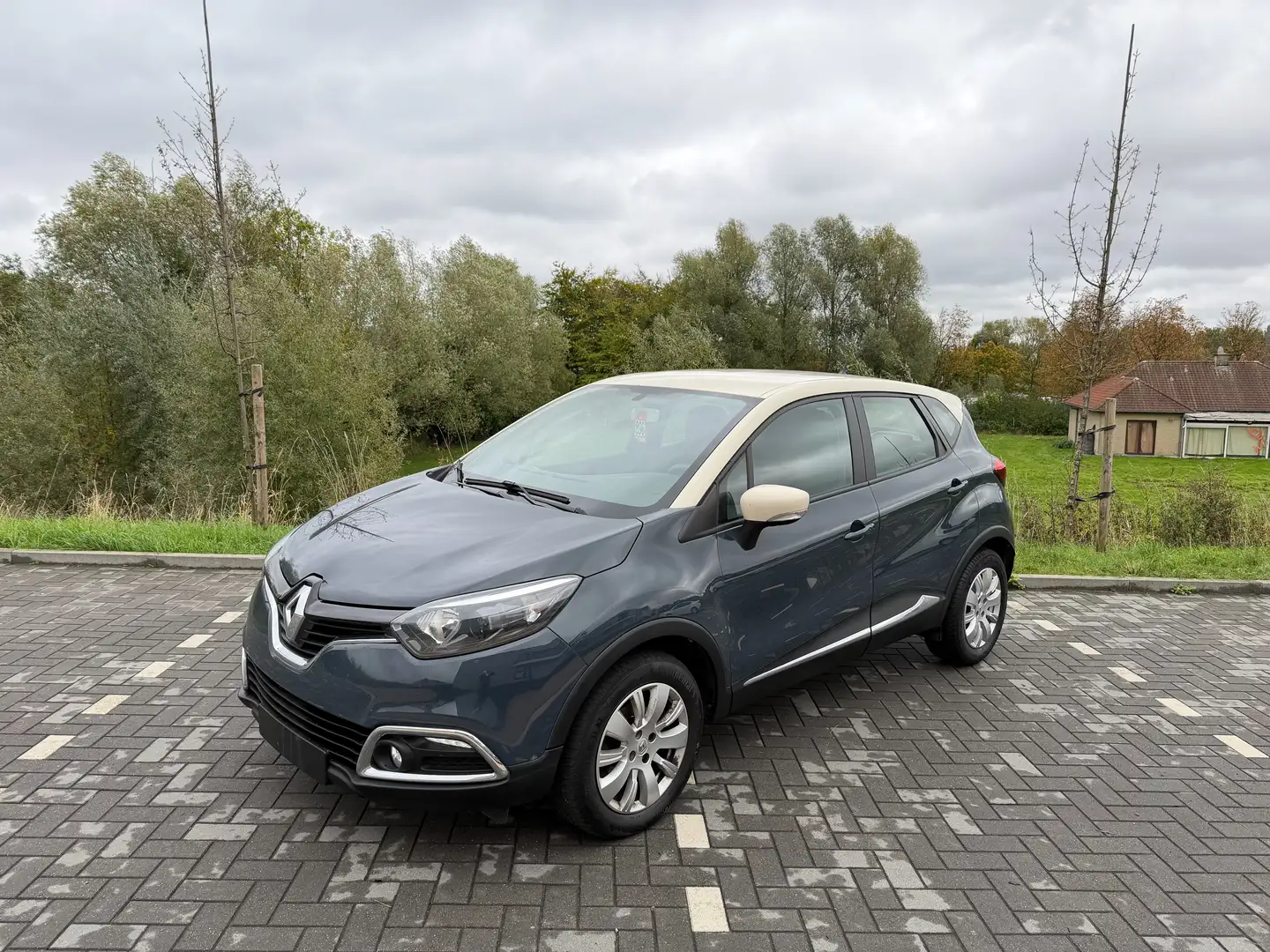 Renault Captur Captur 0.9 TCe GPS-AIRCO-JANTES + CARNET COMPLET ! Bleu - 1