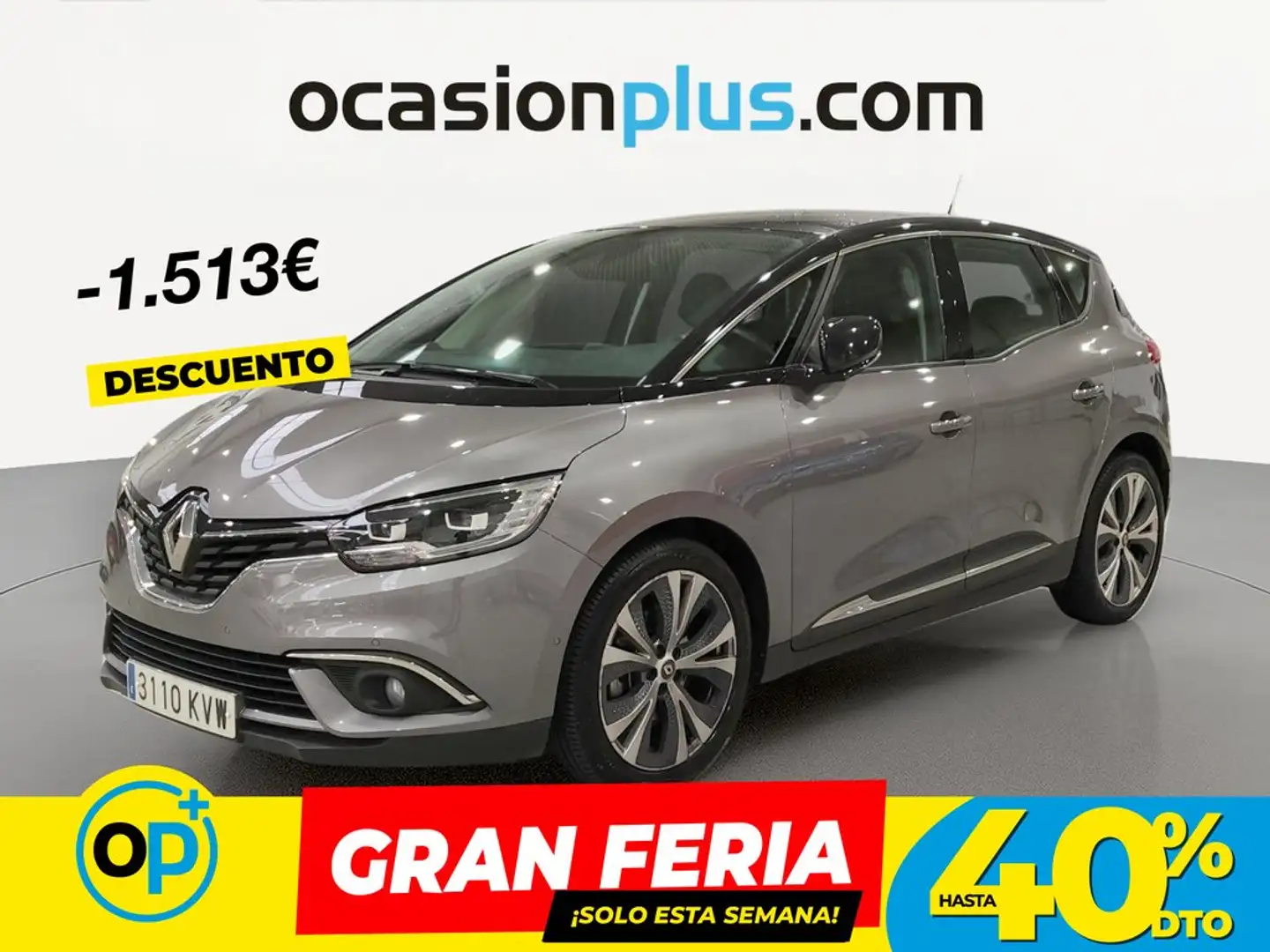 Renault Scenic 1.3 TCe GPF Zen S&S 103kW Gris - 1