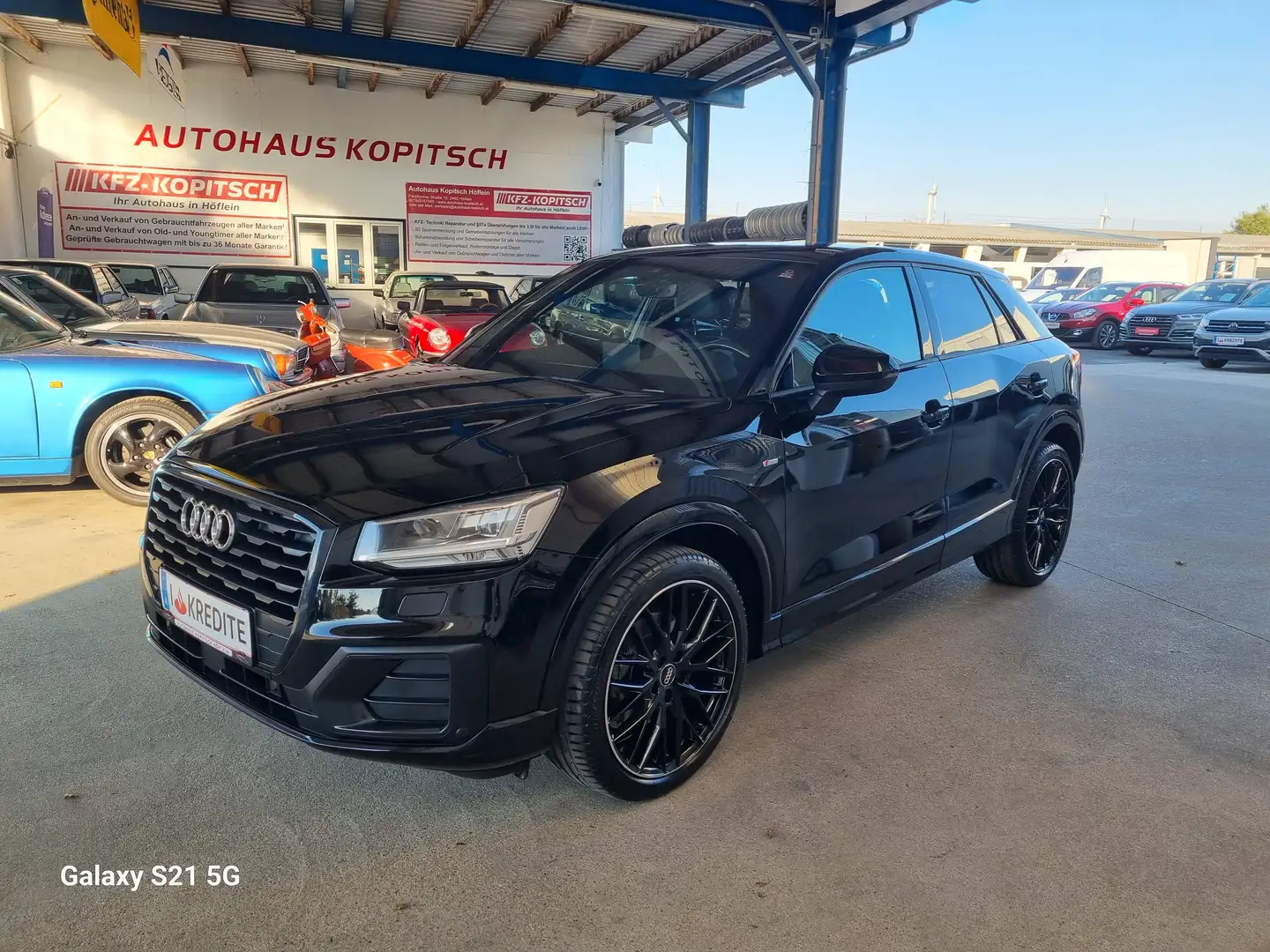 Audi Q2 1,4 TFSI Sport S-Line Automatik - Topzustand! Schwarz - 1