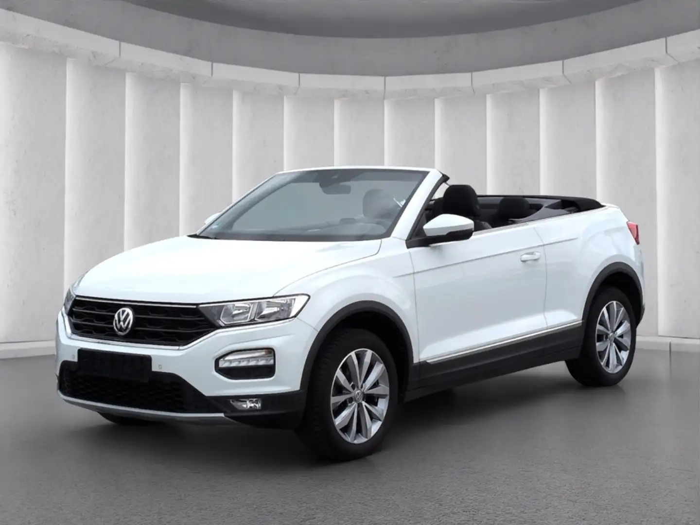 Volkswagen T-Roc Cabrio Style 1.0TSI*ACC SHZ 2xSpurass 17* Weiß - 2