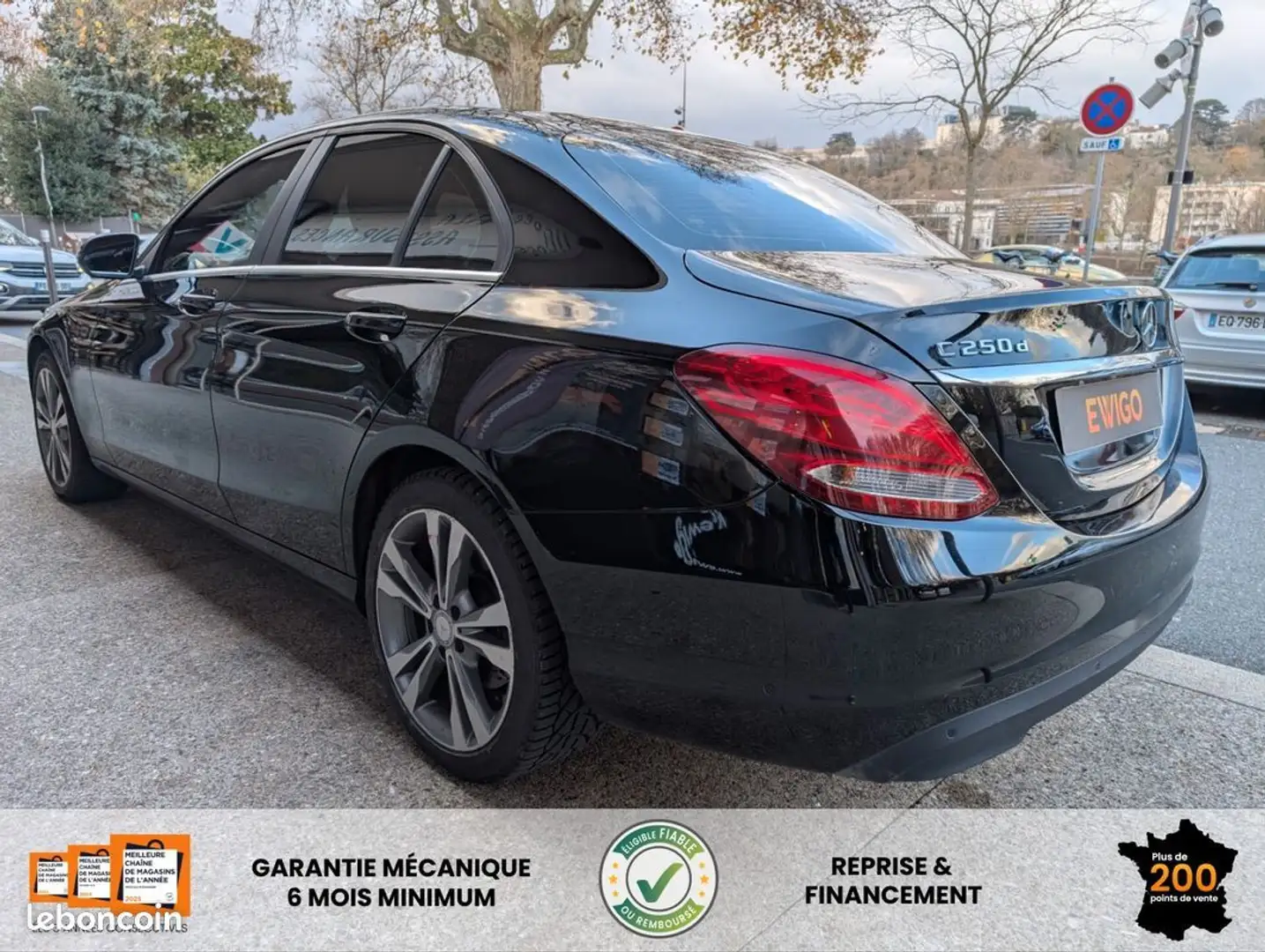 Mercedes-Benz C 250 iv (w205) 250 d fascination 7g-tronic plus Noir - 2