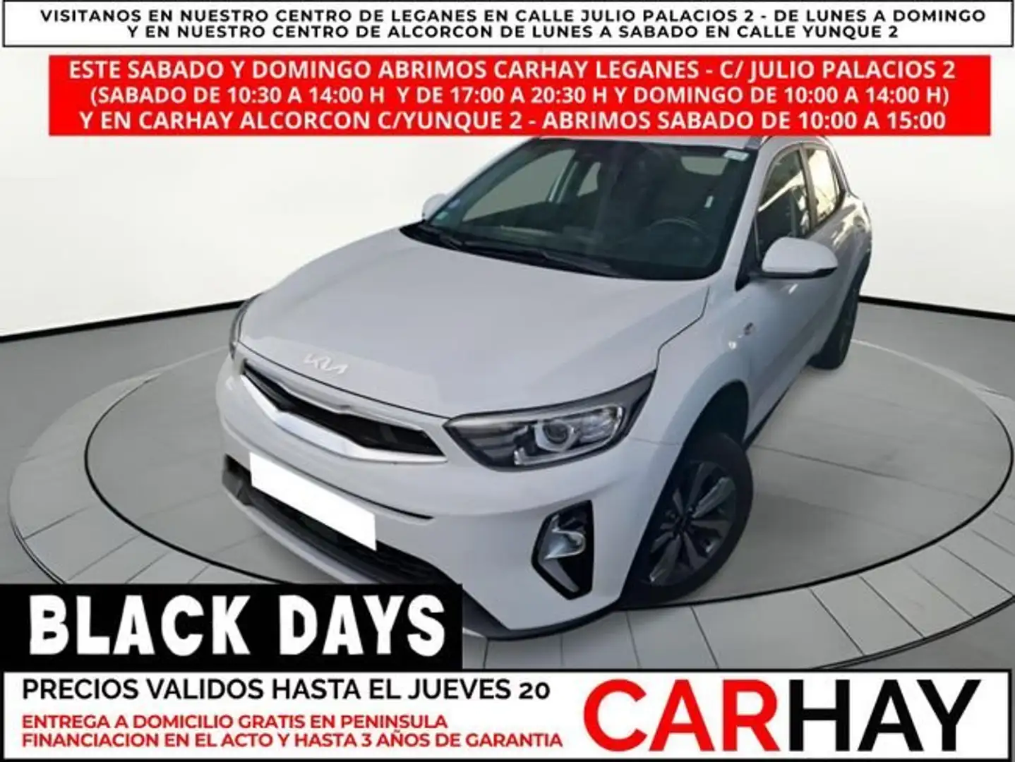 Kia Stonic 1.0 T-GDi 120ch MHEV Active Business Blanco - 1